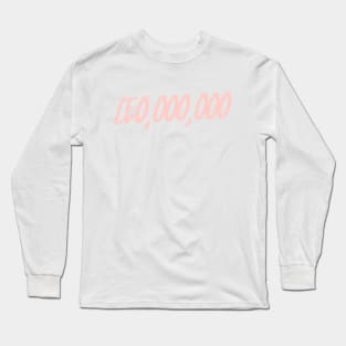 CE0,000,000 PEACH HUSTLE Long Sleeve T-Shirt